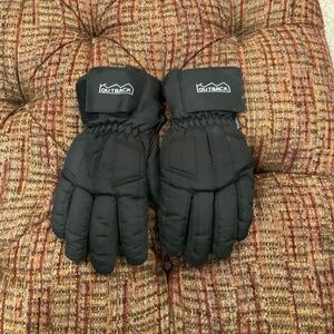 Outback Hollofil II Ski Gloves - Men’s size L - Black